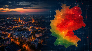 Einbruchstatistik Deutschland 2025 – Karte mit Häufigkeitszahlen nach Landkreisen